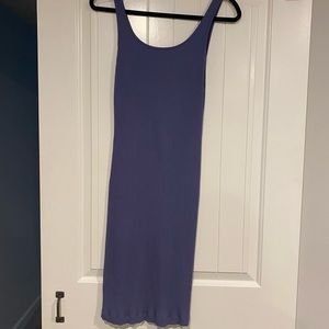 Wilfred Free blue midi dress